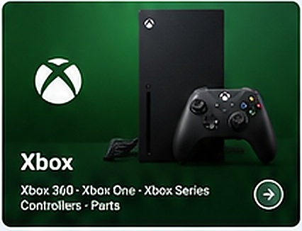 Xbox console and controller